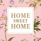 botanical kaart home sweet home